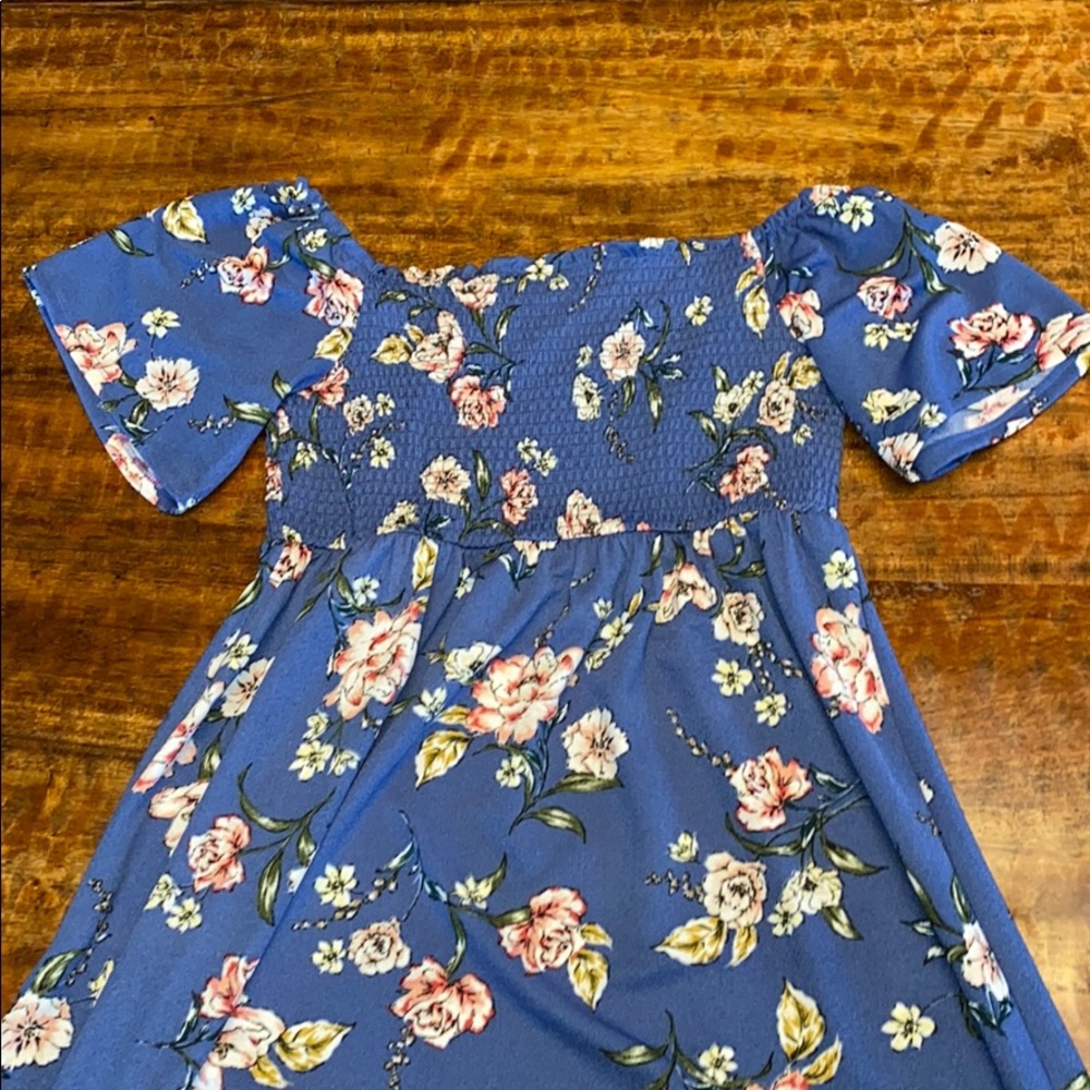 Off the shoulder sun dress